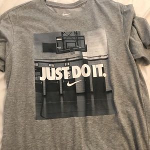 nike, just do it t-shirt